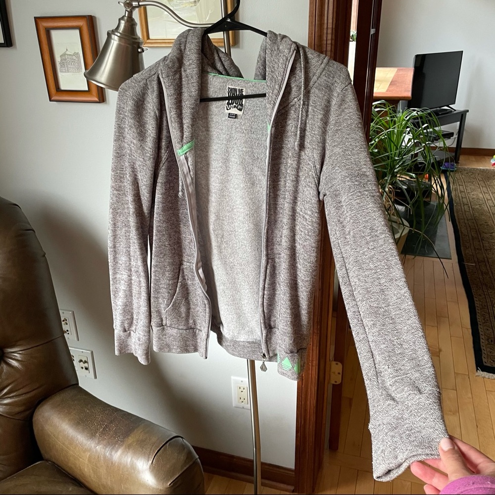 Volcom grey hoodie